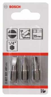 Насадка-бита Extra Hart S 0,8x5,5, 25 mm 2607001461
